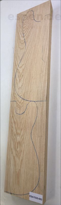 Body Swamp Ash, Unique Piece #063, 2-pcs, 895x185x49mm